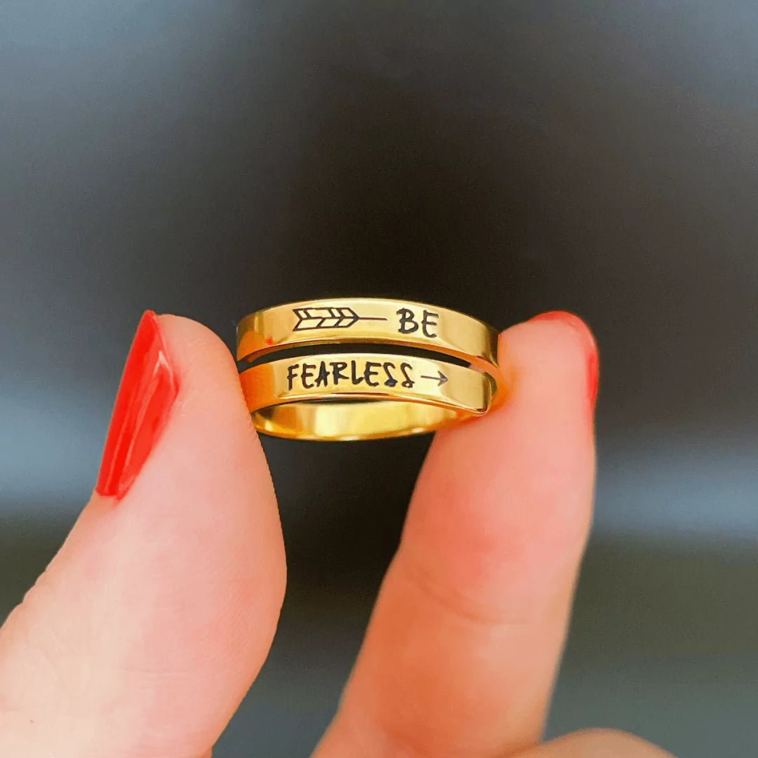 Be Fearless Ring - Smyckeskatten